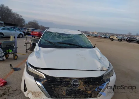 2025 Nissan Sentra S from USA, damaged, VIN 3N1AB8BVXSY361401
